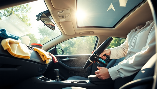 How to Keep Your Car Interior Spotless: Tips & Tools That Work