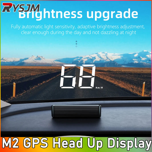 M2 GPS HUD – Universal Car Head-Up Display Speedometer