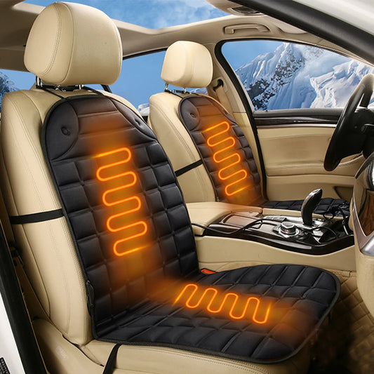 12V Electric Seat Heater Cushion – Universal Heated Car & Household Seat Cover