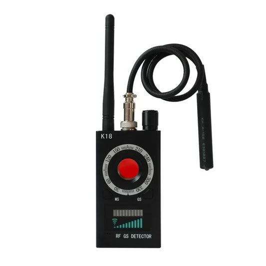 New K18 Multi-Function Wireless Signal & Hidden Camera Detector – Anti-Spy RF Tracker (1MHz–6.5GHz)