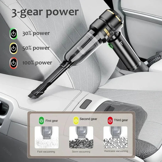 CENRR 998000PA Car Vacuum Cleaner – Powerful Wireless Handheld Cleaner for Car Detailing