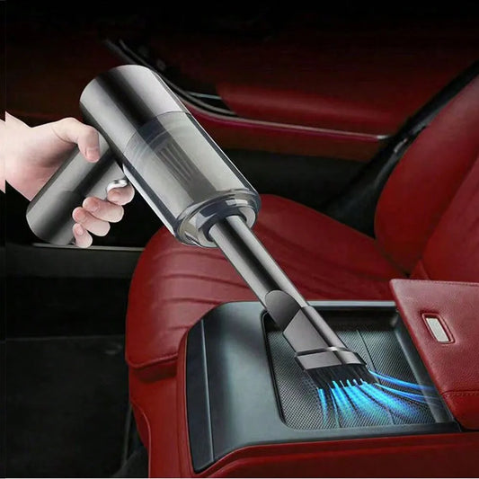 Wireless Vacuum Cleaner – 120W High Power Dual Use for Home & Car (Black)
