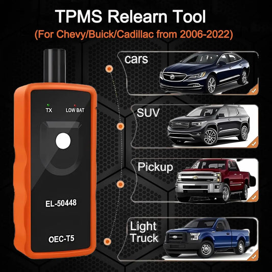 EL-50448 TPMS Activation Tool – For Opel & GM Tire Pressure Sensors