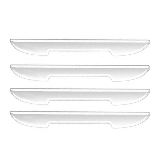 4/8PCS Car Door Protective Stickers – Carbon Fiber Look Anti-Collision Strips