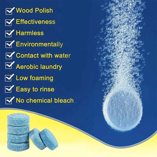 New Solid Cleaner Car Windscreen Cleaner Effervescent Tablet