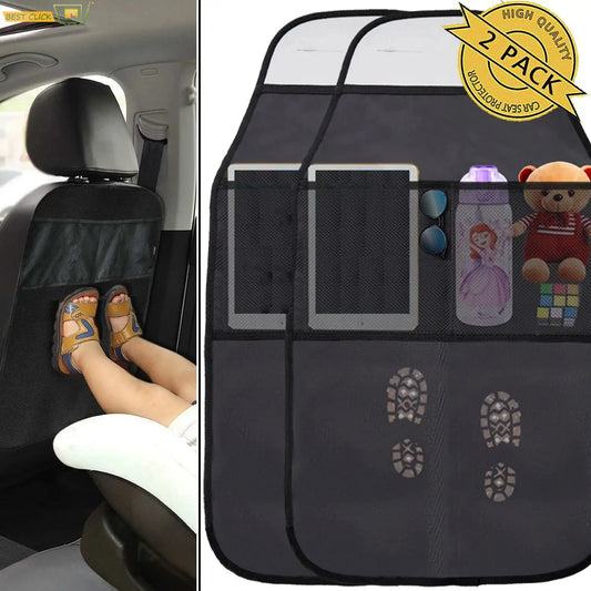 Car Seat Back Protector Cover – Anti-Mud, Dirt & Kick Mat for Kids
