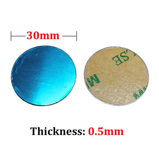 10Pcs Metal Plate Discs – Replacement for Magnetic Car Phone Holders