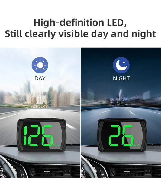 Y03 Car GPS HUD – Universal Digital Speedometer Head-Up Display