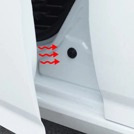 Universal Car Door Shock Absorbing Gasket – Anti-Collision & Soundproof Pads