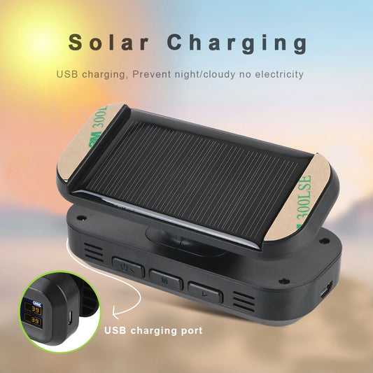 Tire Pressure Monitoring System – Solar Digital TPMS with Temperature Warning