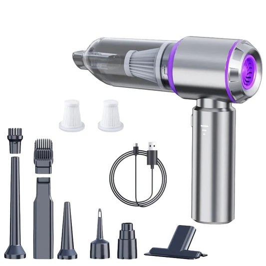 Car Vacuum Cleaner – High Power Wireless Handheld with Brushless Motor & Air Duster Function