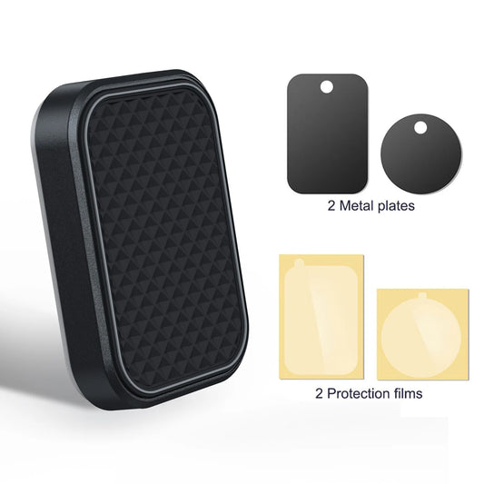 Magnetic Car Phone Mount – Universal Flat Rectangle Holder