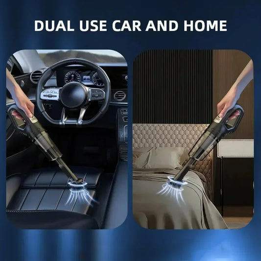 Car Vacuum Cleaner – Strong Suction Powerful Mini Portable Wireless Handheld Air Blower