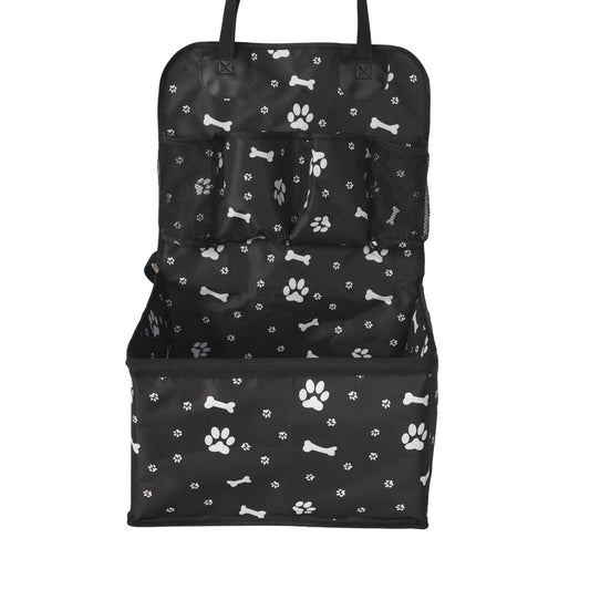 Dog Car Seat with Storage Pockets – Scratch-Proof Durable Pet Booster Front Seat for Small & Medium Dogs